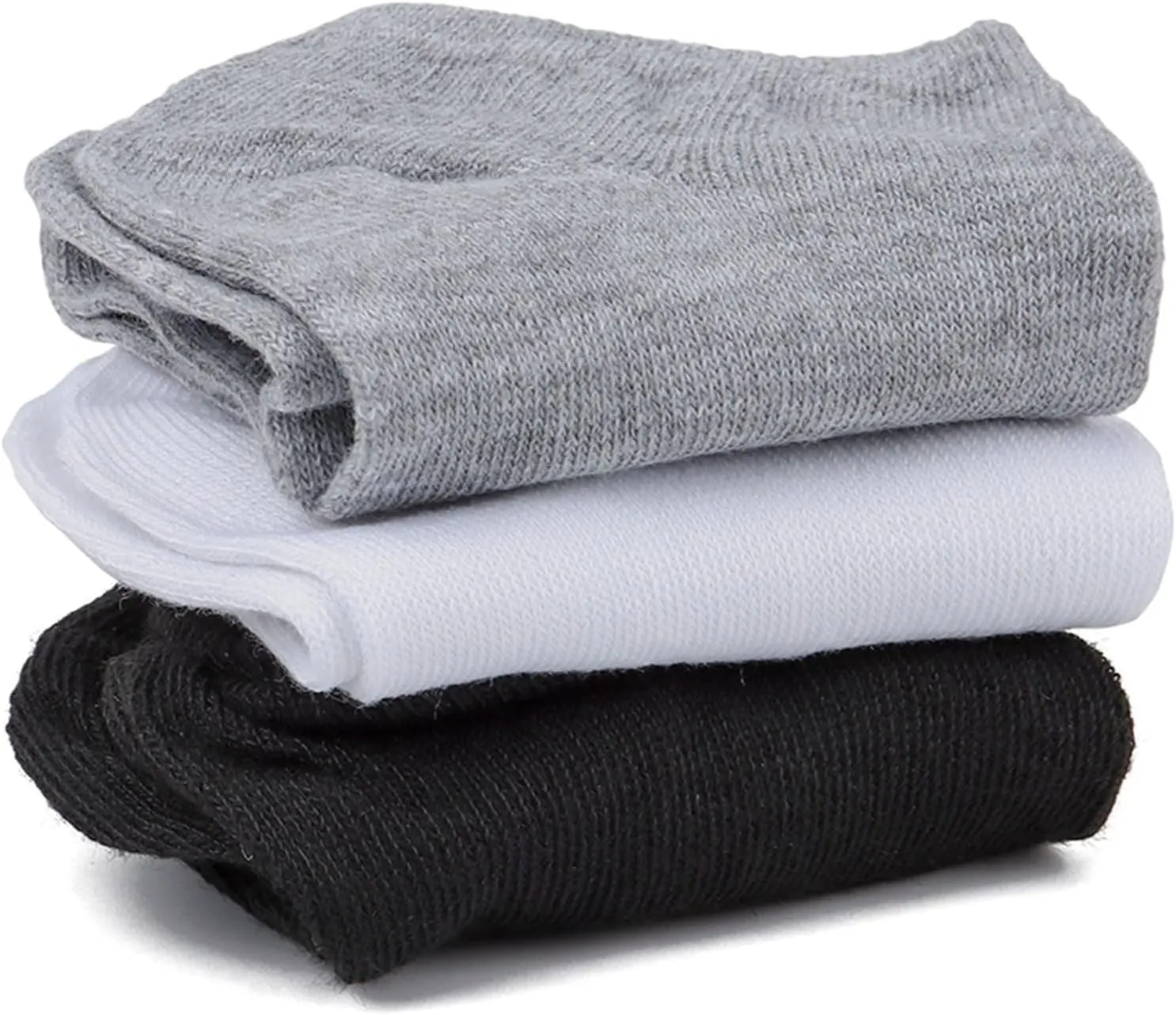 10 Pairs Mens Womens Solid Color Ankle Athletic Running Socks Thin Low Cut No Show Solid Casual Socks
