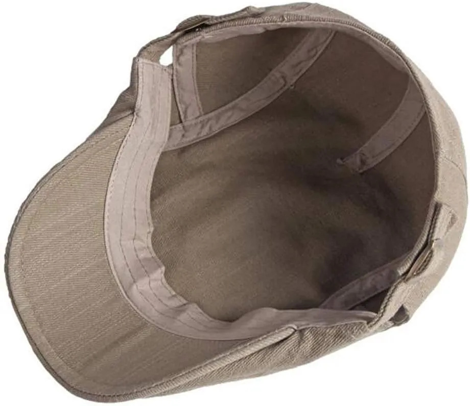 2 Pack Cotton Ivy Flat Cap Newsboy Gatsby Cabbie Driving Hat for Men