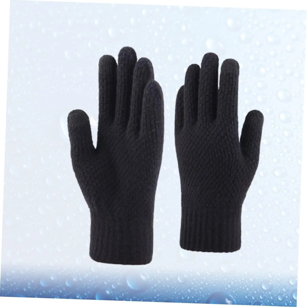 2 Pairs Men Touchscreen Fingers Gloves Winter Touch Gloves Male Gloves Winter Glove Touching Gloves Warm