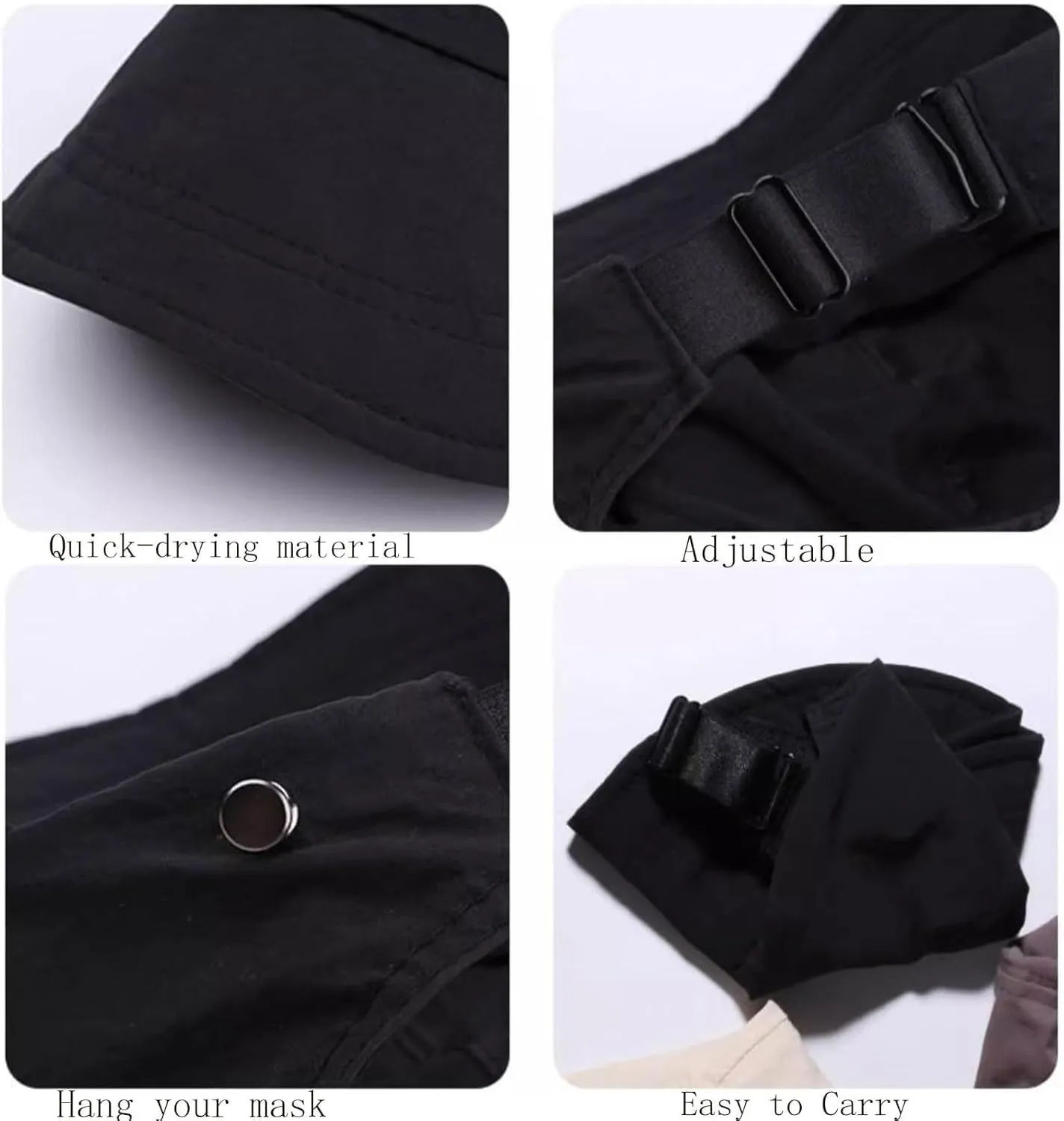 2025 New Outdoor Uv Protection Hollow Top Sun Hat, Wide Brim Adjustable Breathable Empty Top Summer Sun Hat for Women