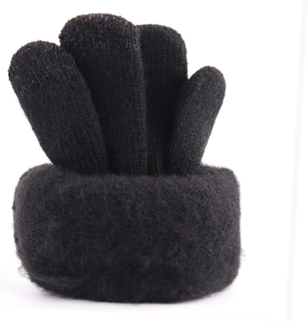2pcs Waterproof Biker Gloves Thick Knitted Gloves Motorbike Gloves Off Road Riding Gloves Men s Knitted