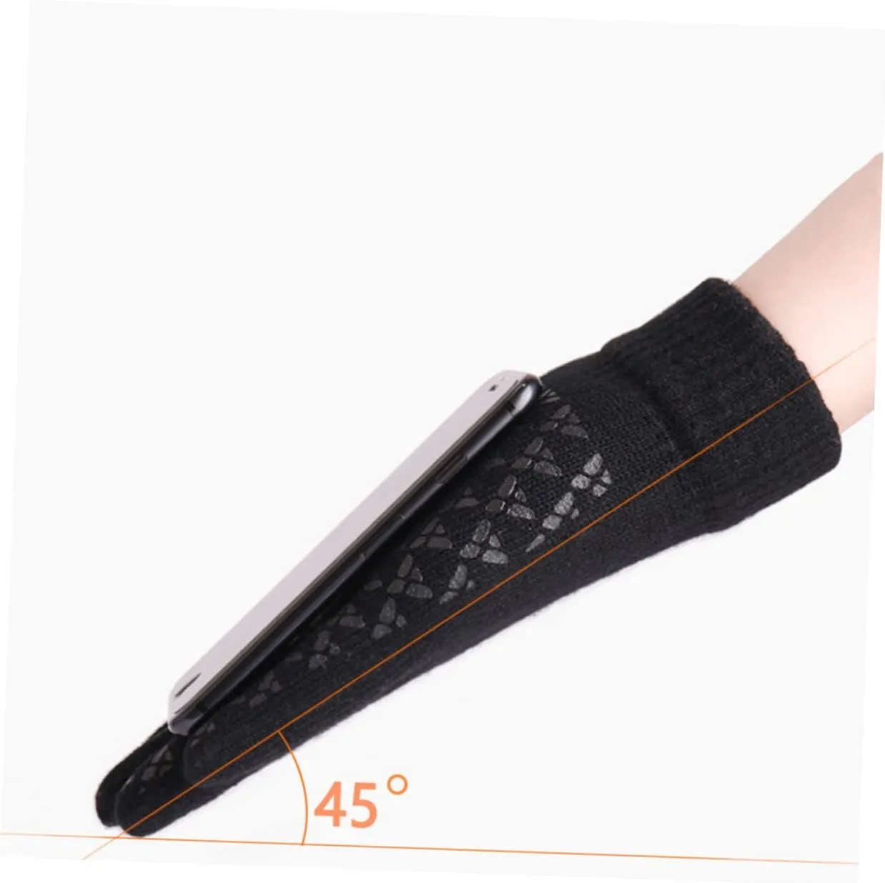 2pcs Waterproof Biker Gloves Thick Knitted Gloves Motorbike Gloves Off Road Riding Gloves Men s Knitted