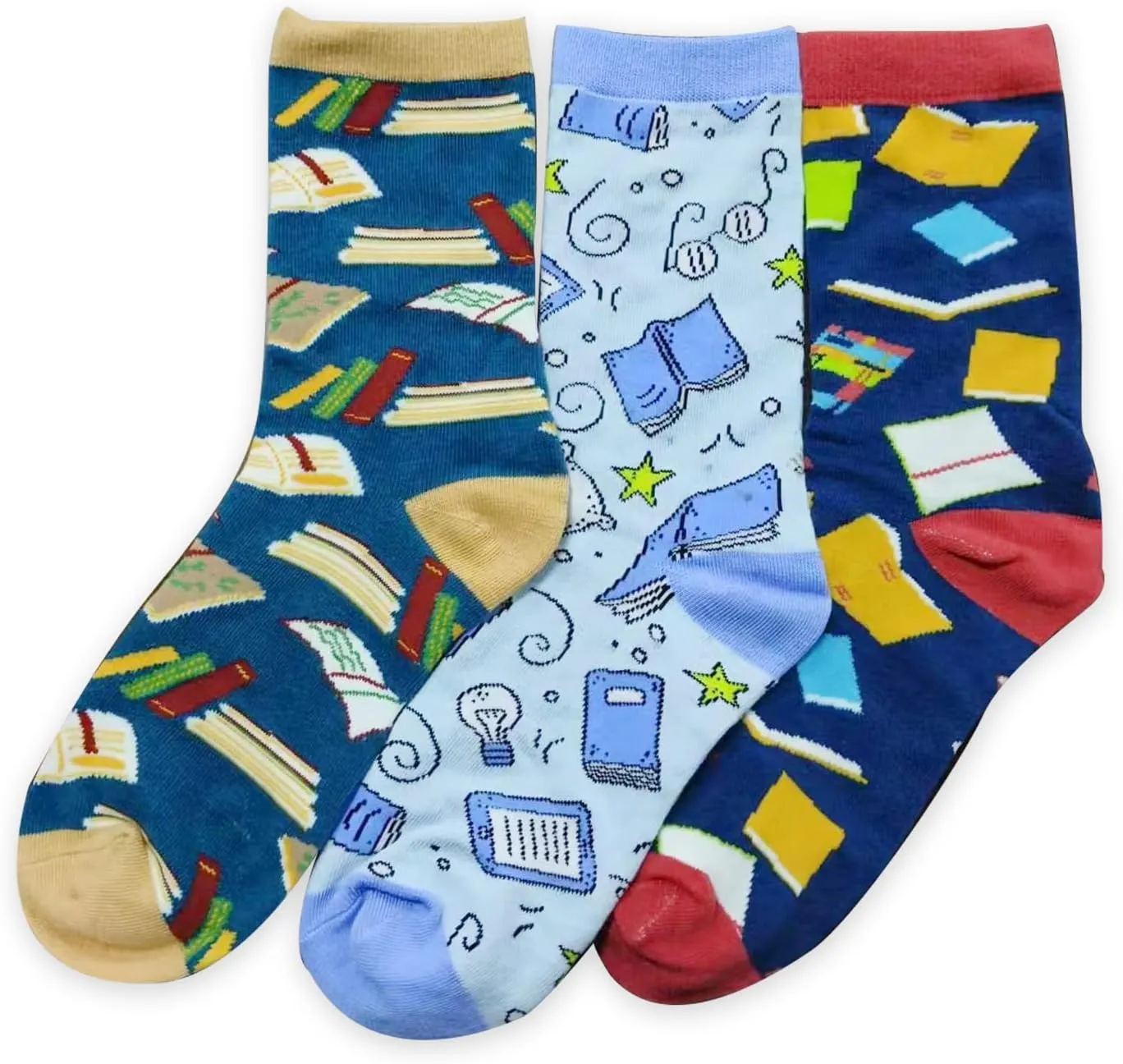 3 Pairs Cute Socks Set Gifts For Men Women,Funny Novelty Crew Casual Sock