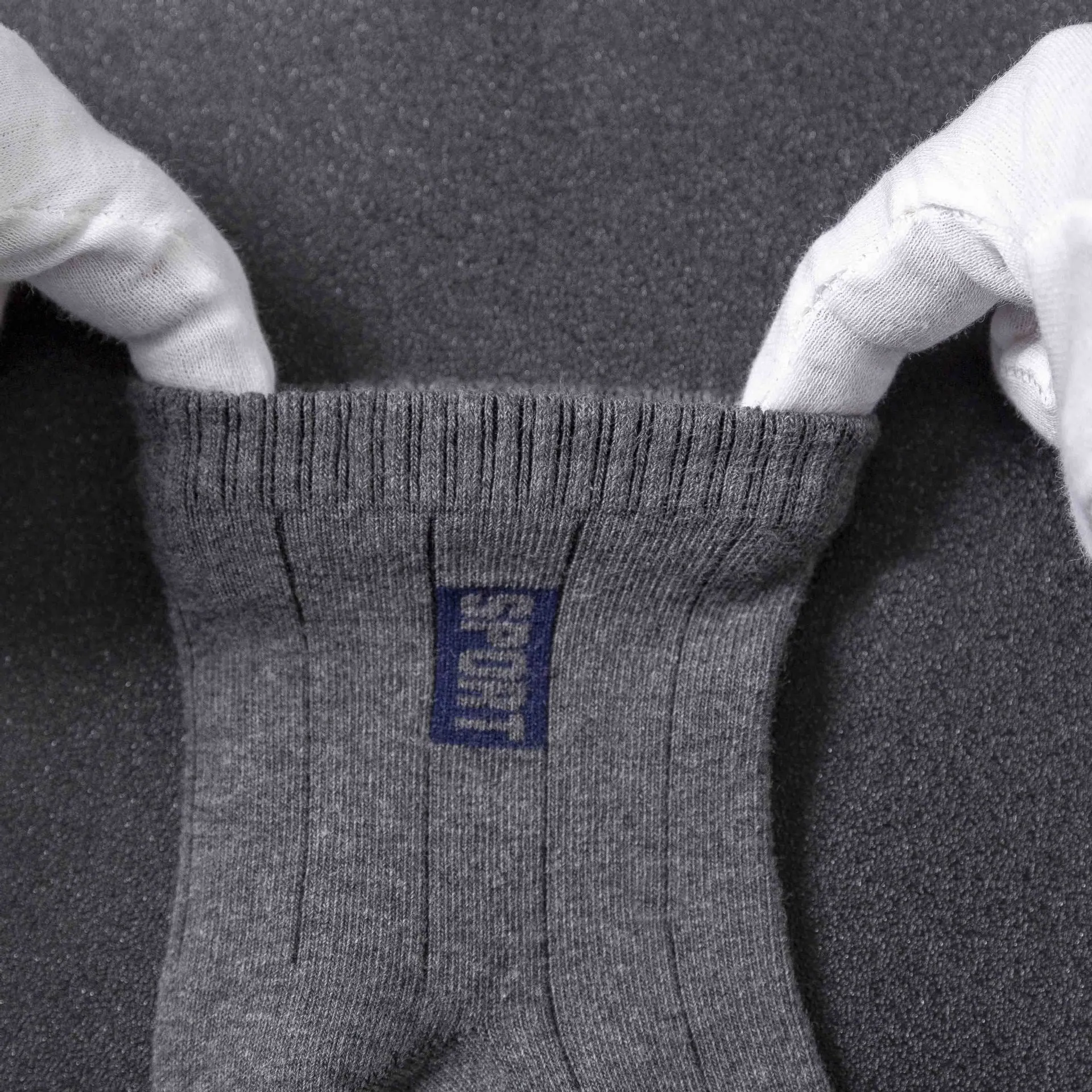 5 Pairs Men's Sport Socks Set, Cotton Breathable Absorbent Socks Pack