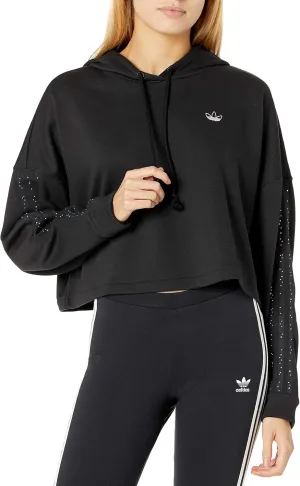 adidas Originals Women's Basketball Cropped Hoodie