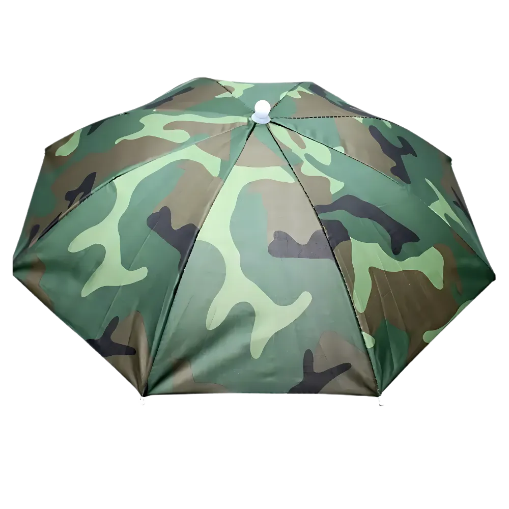 Adjustable Hand-Free Umbrella Hat
