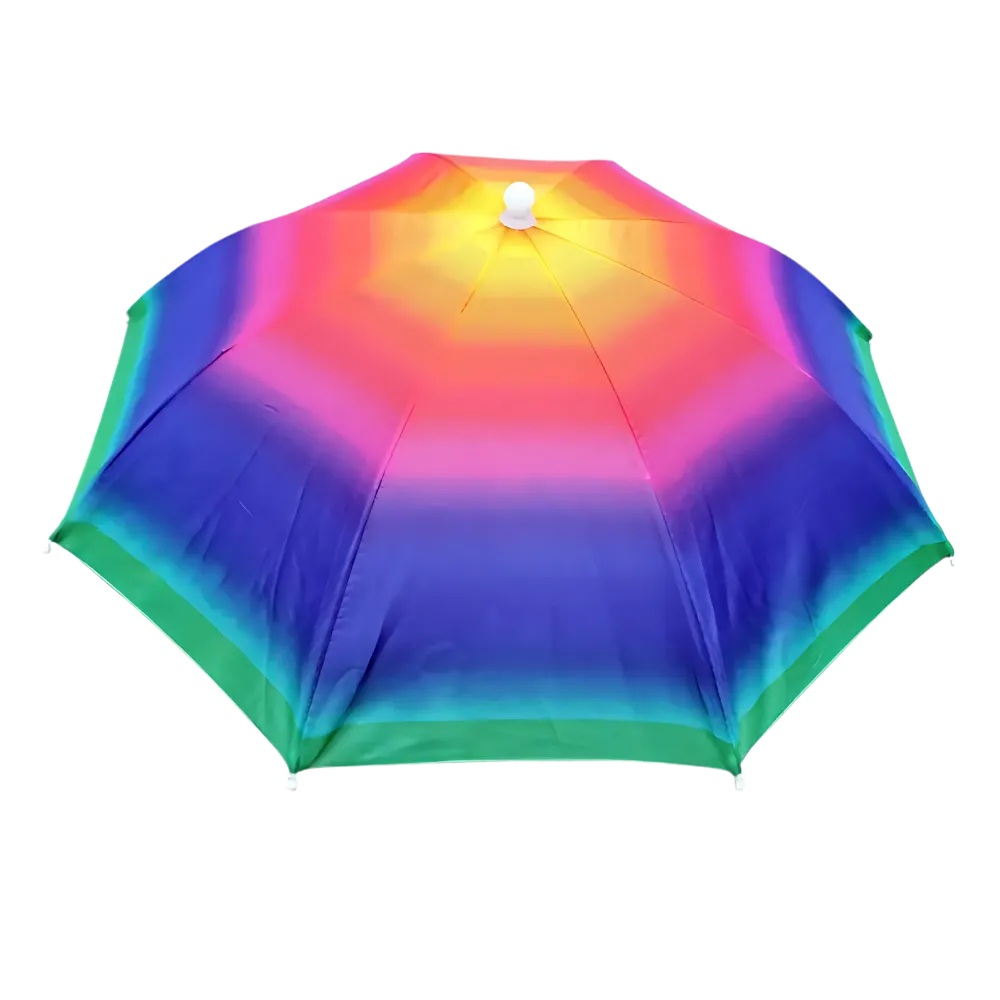 Adjustable Hand-Free Umbrella Hat