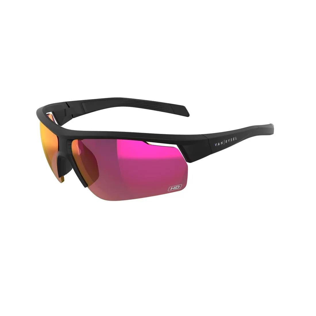 Adult Cycling Sunglasses High-Definition Cat 3 - RoadR 500 Black