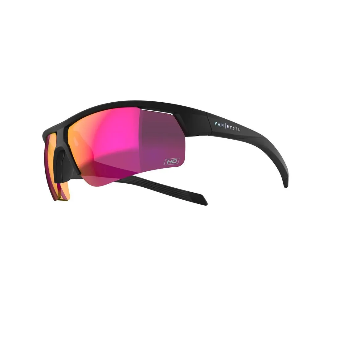 Adult Cycling Sunglasses High-Definition Cat 3 - RoadR 500 Black