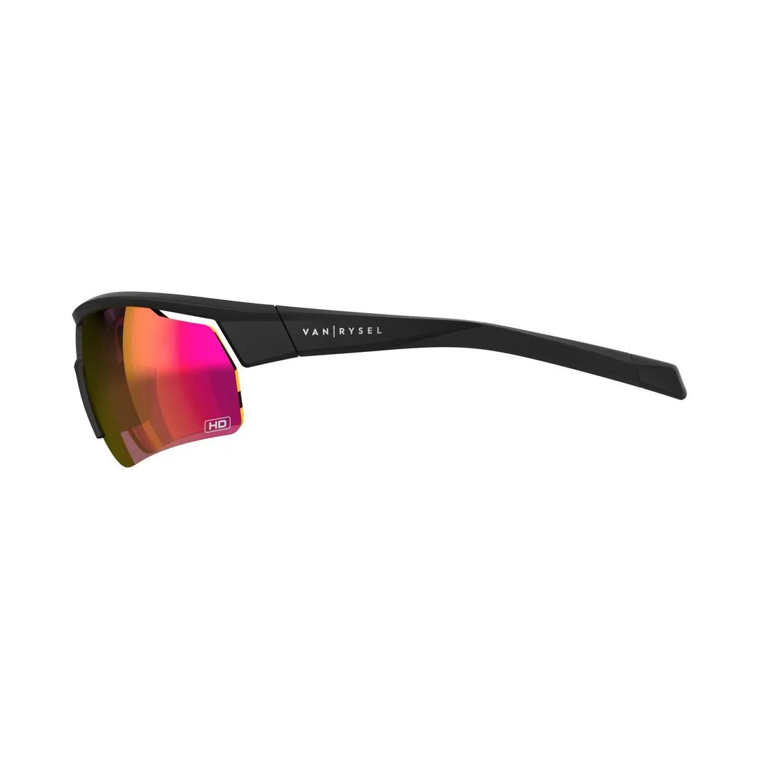 Adult Cycling Sunglasses High-Definition Cat 3 - RoadR 500 Black