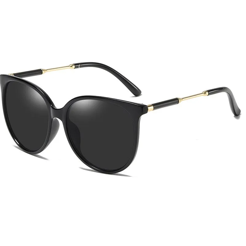 Aidien Women‘ s Full Rim Polycarbonate Oval Reading Glasses Sunglasses B350