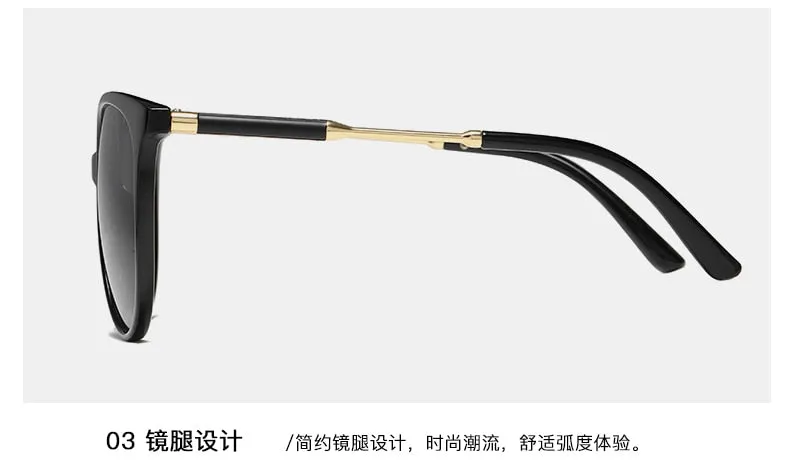 Aidien Women‘ s Full Rim Polycarbonate Oval Reading Glasses Sunglasses B350