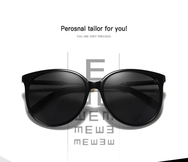 Aidien Women‘ s Full Rim Polycarbonate Oval Reading Glasses Sunglasses B350