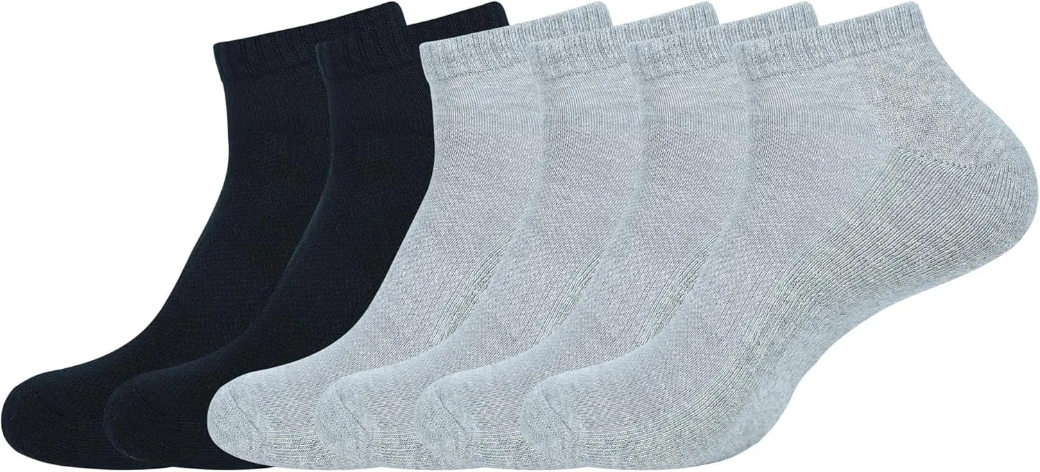 AJ DEZINES 3 Pack Womens Ankle Socks Cushioned Low Cut Athletic Sports Breathable Casual Socks
