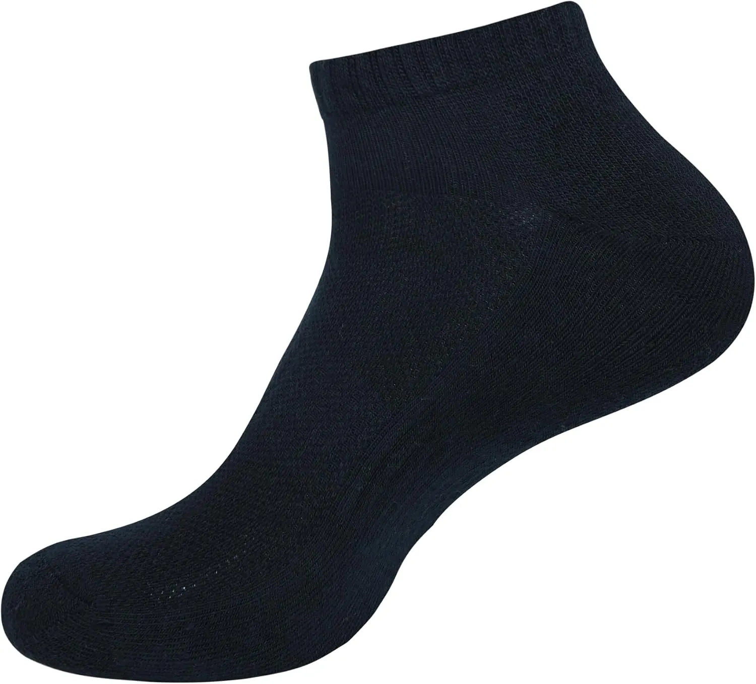AJ DEZINES 6 Pack Mens Ankle Socks Cushioned Low Cut Athletic Sports Breathable Casual Socks