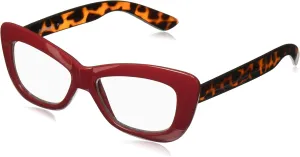 A.J. Morgan womens CRUSHED, RED/TORT, 1.5