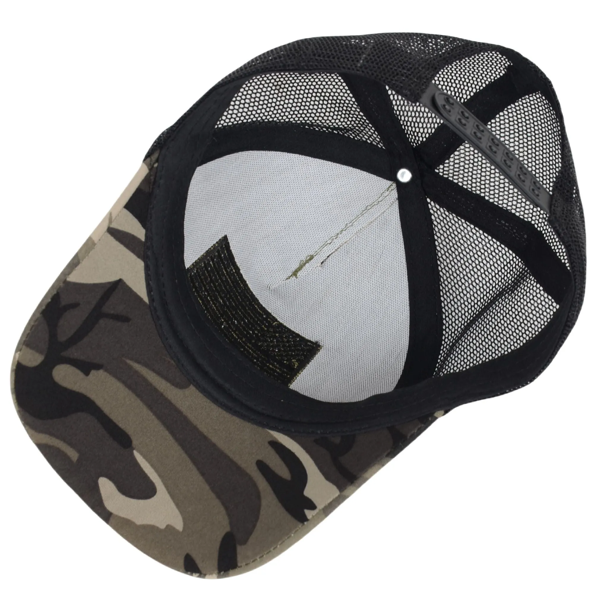 Alilang American Flag Trucker Hat Classic Embroidered Baseball Cap Mesh Adjustable Cap for Men Women