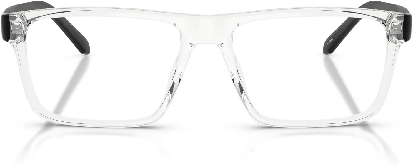 ARNETTE Men's An7251u Phamil Universal Fit Square Prescription Eyewear Frames
