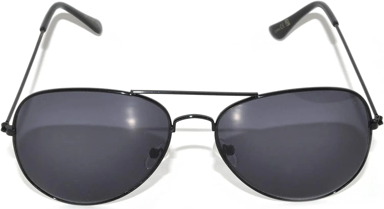 Aviator Style Fashion Sunglasses Metal Frame Colored and Mirrored Lens UV Protection