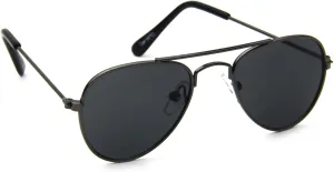 Baby Boy Girl Classic Aviator Style Retro Metal Sunglasses