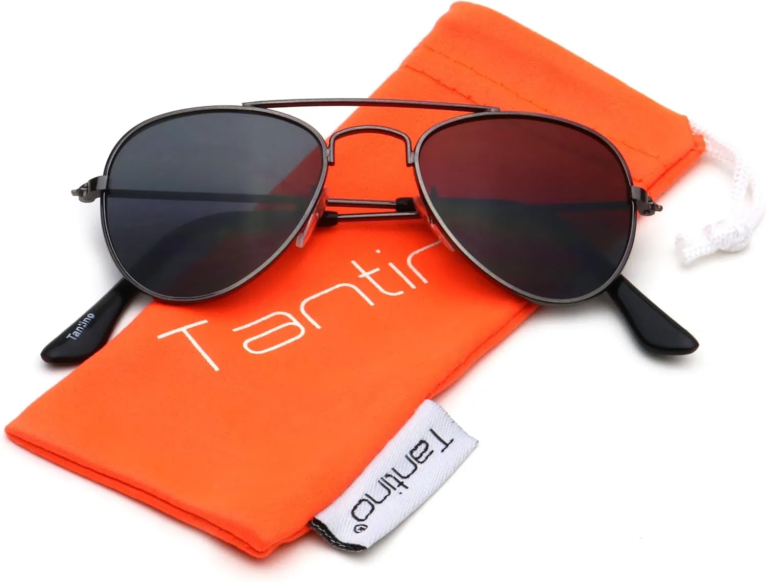 Baby Boy Girl Classic Aviator Style Retro Metal Sunglasses
