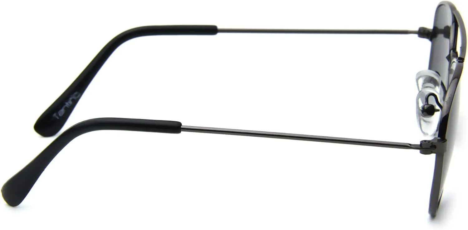 Baby Boy Girl Classic Aviator Style Retro Metal Sunglasses