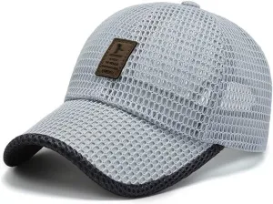 Baseball Cap - Summer Outdoor Casual Baseball Cap Sunscreen Fishing Hat Trucker Hat Mesh Baseball Cap
