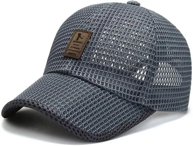 Baseball Cap - Summer Outdoor Casual Baseball Cap Sunscreen Fishing Hat Trucker Hat Mesh Baseball Cap