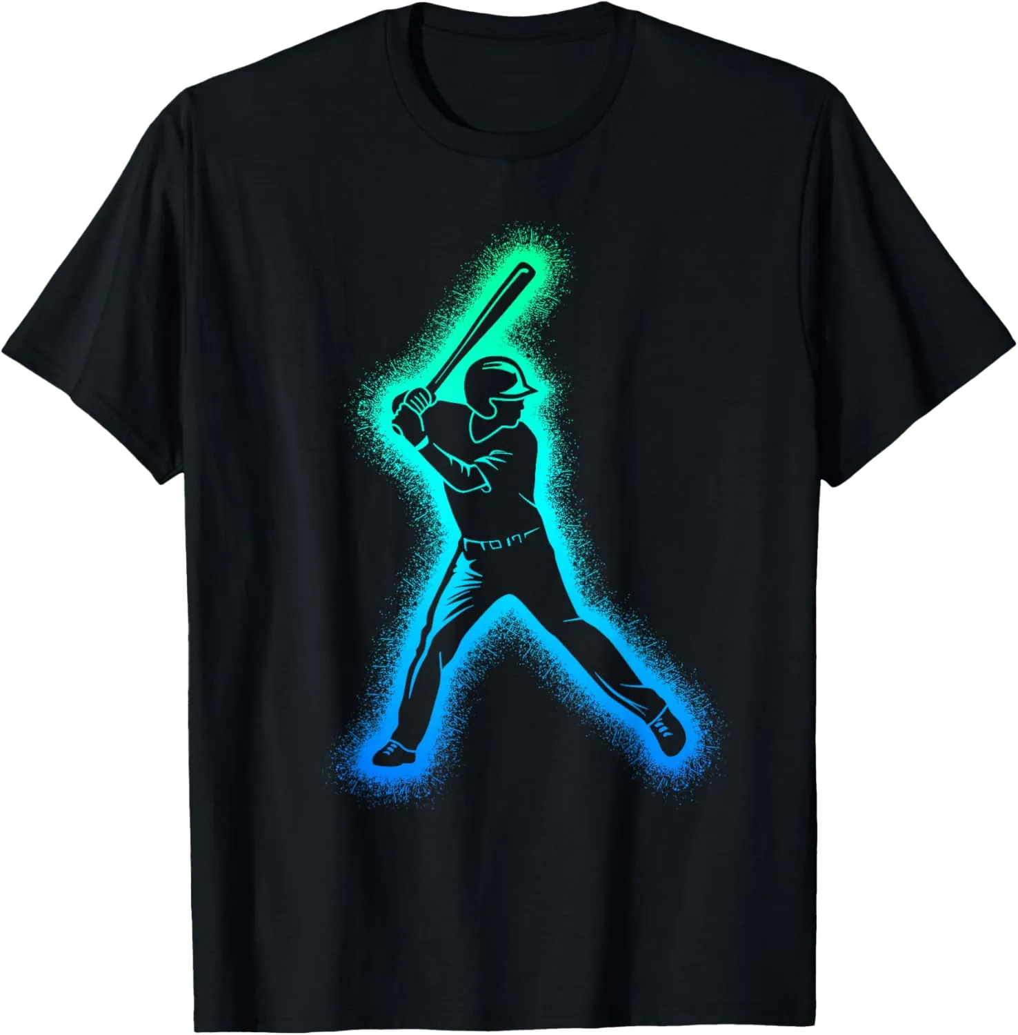 Baseball Player Kids Men Boys Baseball T-Shirt