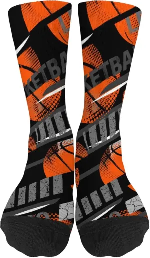 Basketball Lover Boy High Knee Socks