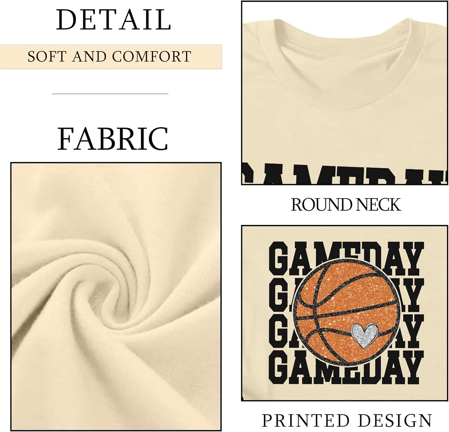 Basketball Mom Shirt Game Day Shirts Basketball Graphic Tshirts Basketball Lover Gifts Tops