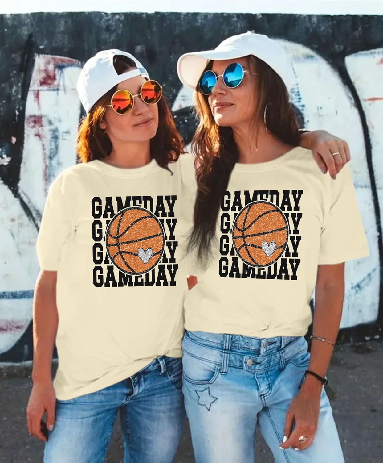Basketball Mom Shirt Game Day Shirts Basketball Graphic Tshirts Basketball Lover Gifts Tops
