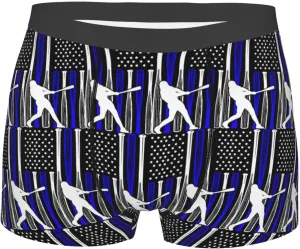 Basketball Player Girls Funny Basketball Lover Sport Basketball Men's Boxer Briefs Stretch Underwear Trunk Underwear