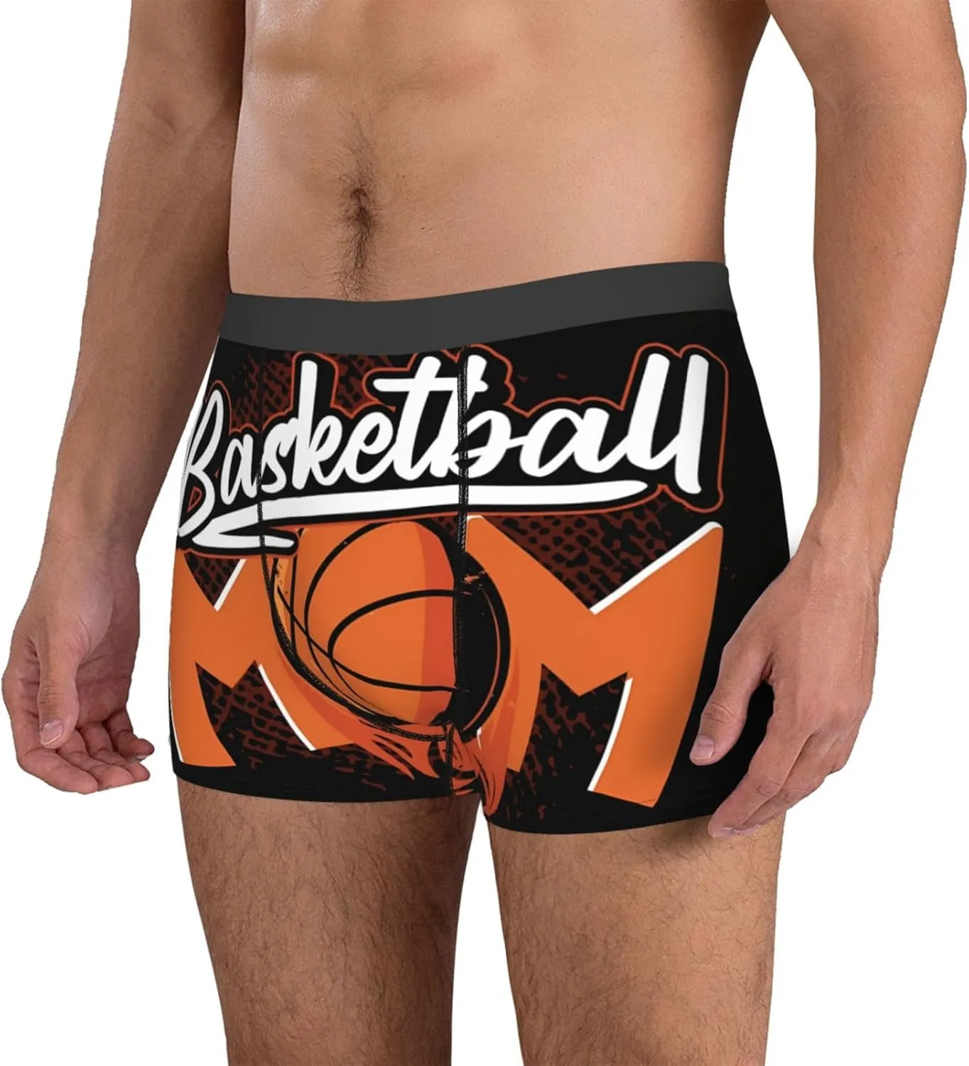 Basketball Player Girls Funny Basketball Lover Sport Basketball Men's Boxer Briefs Stretch Underwear Trunk Underwear