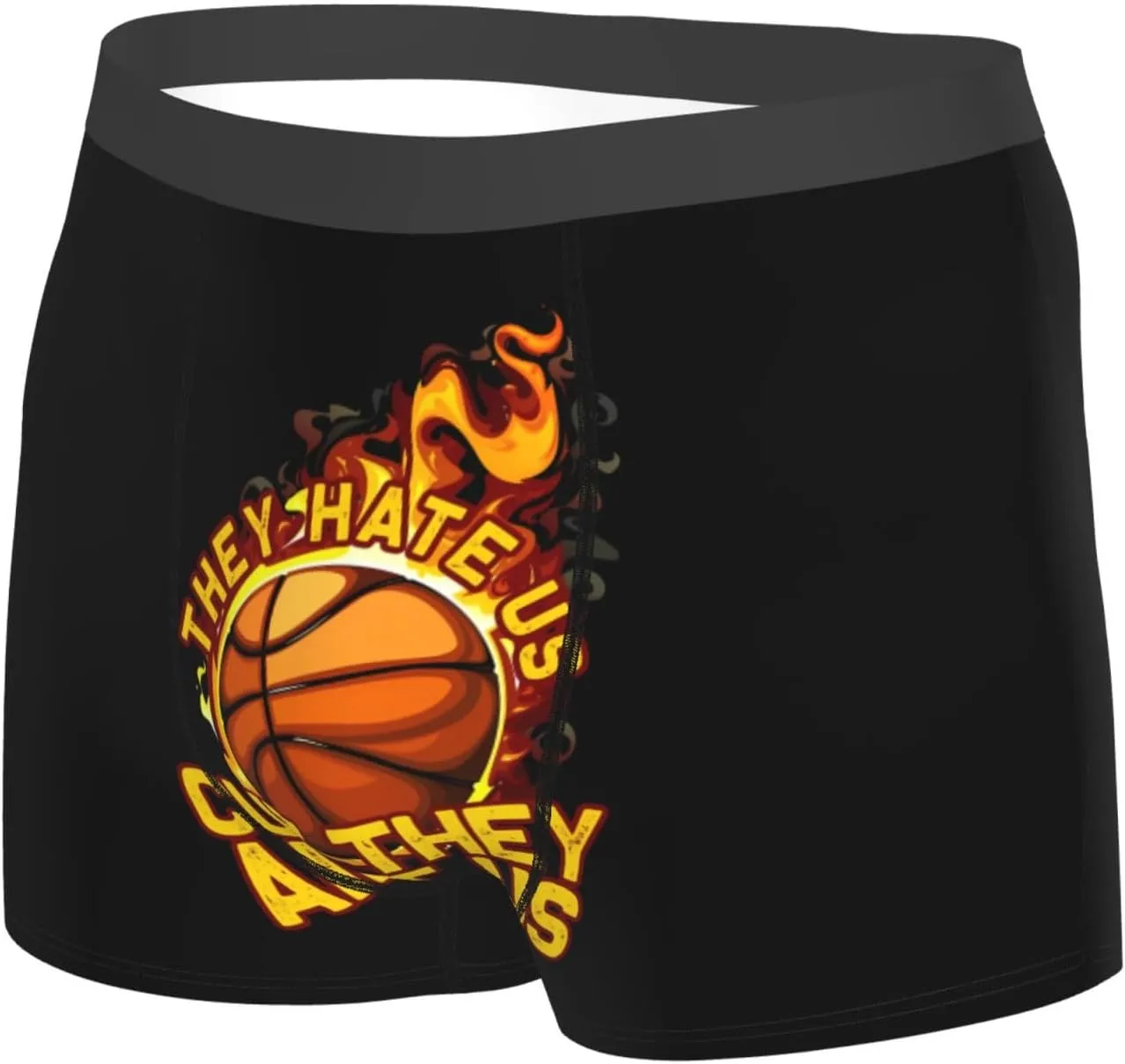 Basketball Player Girls Funny Basketball Lover Sport Basketball Men's Boxer Briefs Stretch Underwear Trunk Underwear