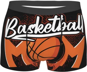 Basketball Player Girls Funny Basketball Lover Sport Basketball Men's Boxer Briefs Stretch Underwear Trunk Underwear