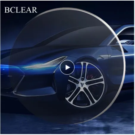 BCLEAR 1.67 Single Vision Aspherical Myopic/Hyperopic Anti-Blue Lenses Color Clear