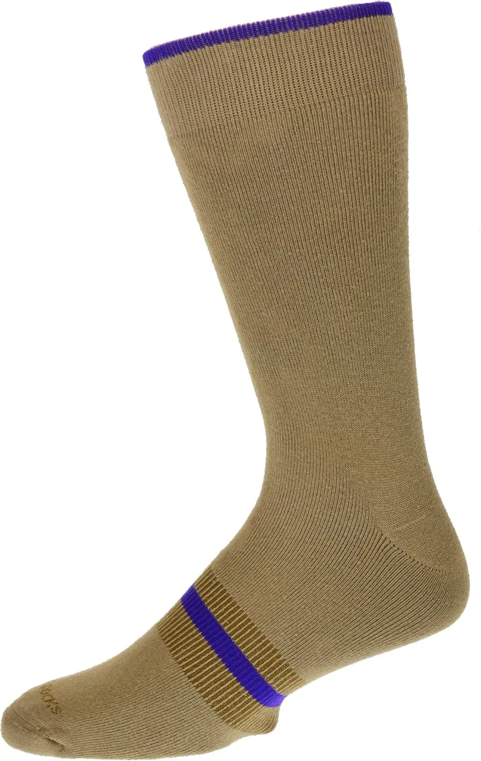 Big & Tall Men’s Crew Socks, 2-Pair Pack Cotton Socks - Cushioned Arch Support, Impact Resistant - Ideal for Sports