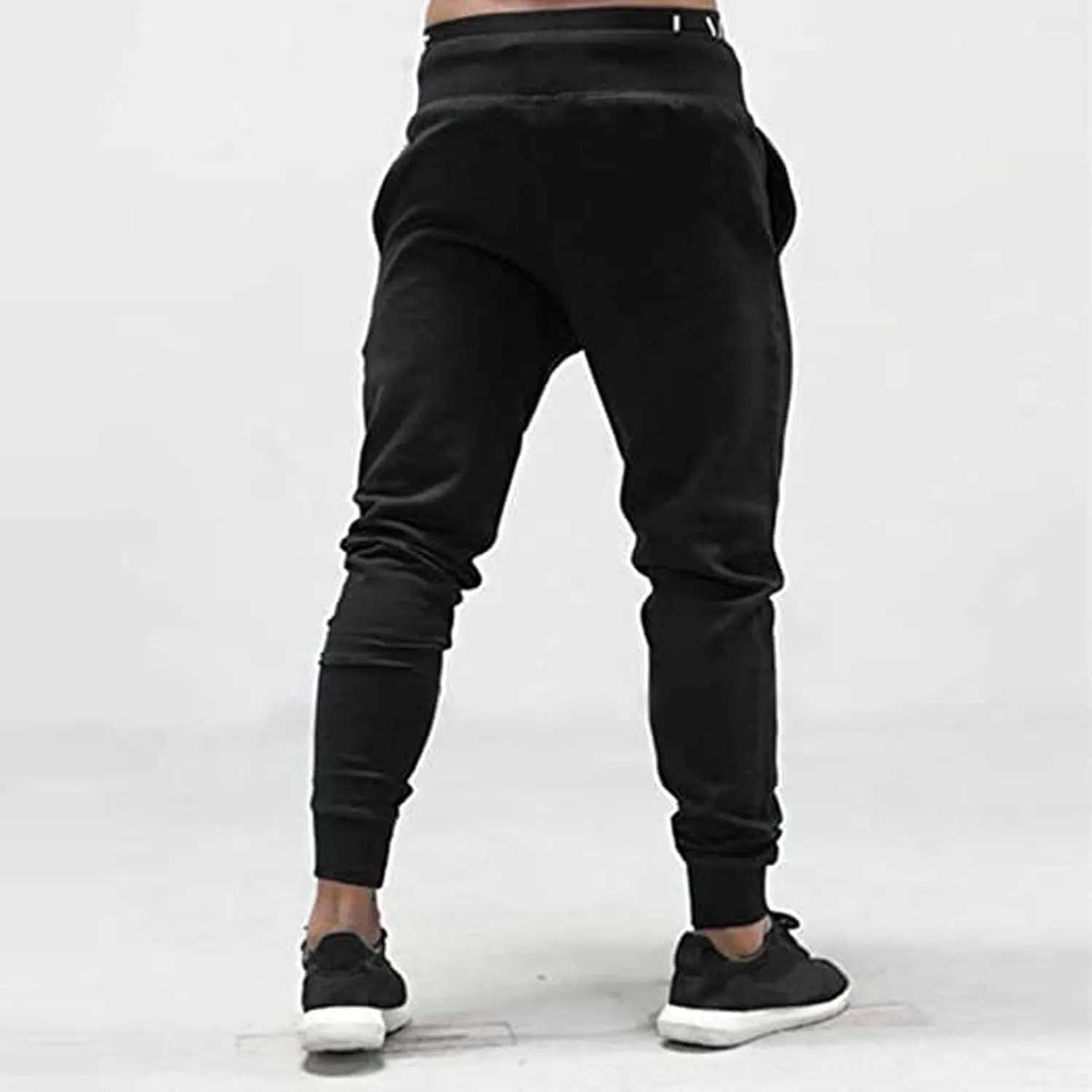 Big and Tall Sweatpants for Men Casual Jogging Trousers Lightweight Hiking Work Pants Outdoor Pant Blue Striped Cargo