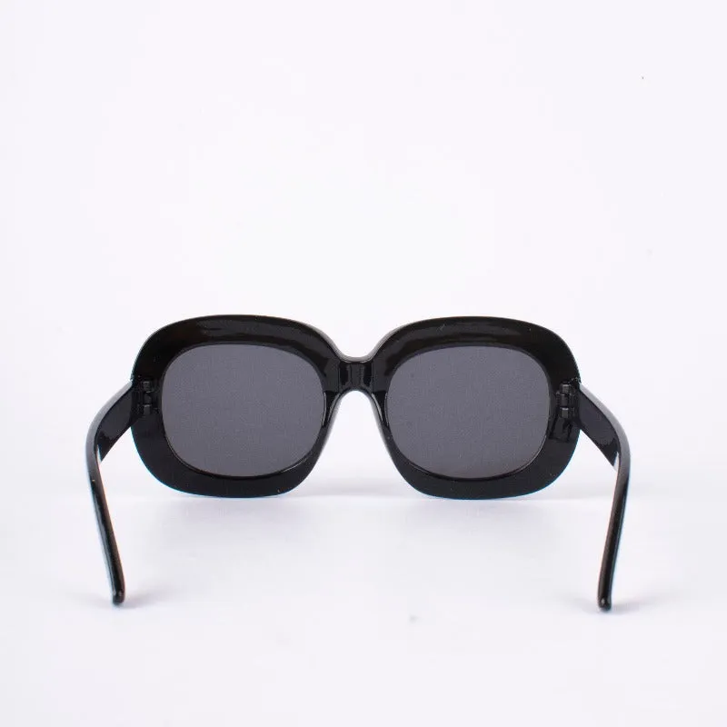 Black Giggle Oversized Goggles For Kids