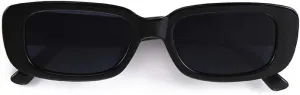 BOJOD Rectangle Sunglasses for Women Retro Fashion Sunglasses UV 400 Protection Square Frame Eyewear