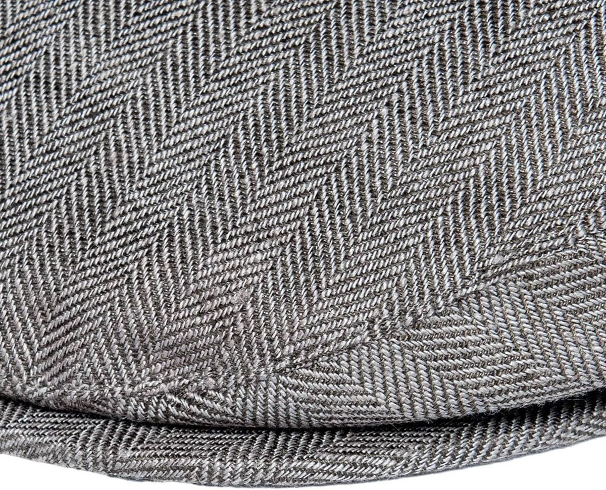 BOTVELA Men Linen Flat Ivy Breathable Summer Newsboy Hat