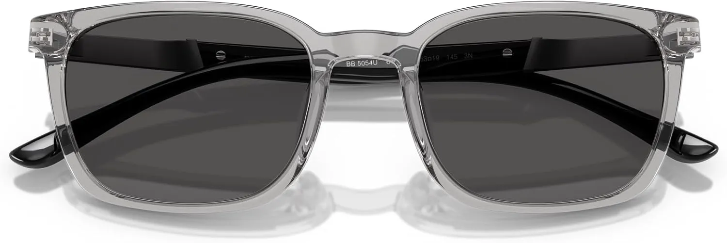 Brooks Brothers Men's Bb5054u Universal Fit Rectangular Sunglasses
