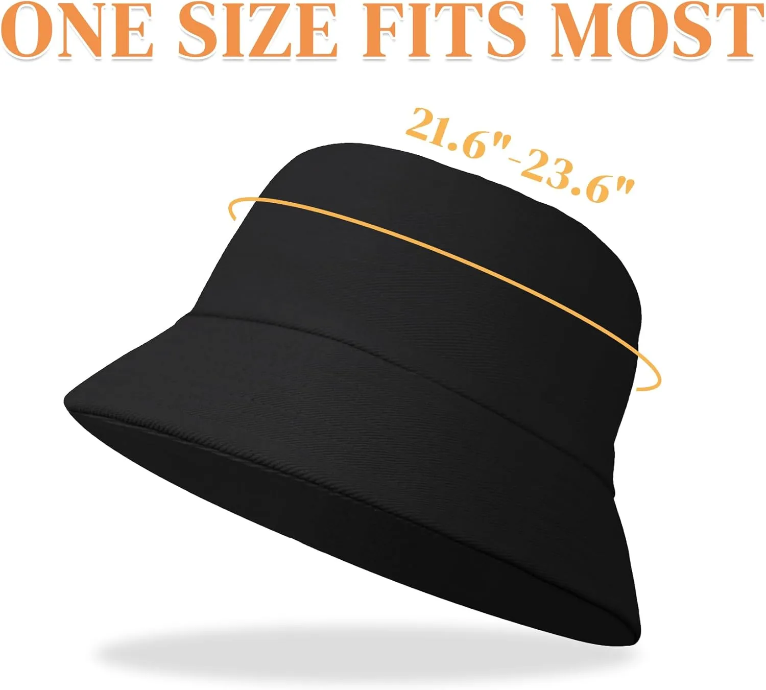 Bucket Hats for Woman Men with Detachable Strings Fishing Hat Summer Wide Brim Protection Sun Hat
