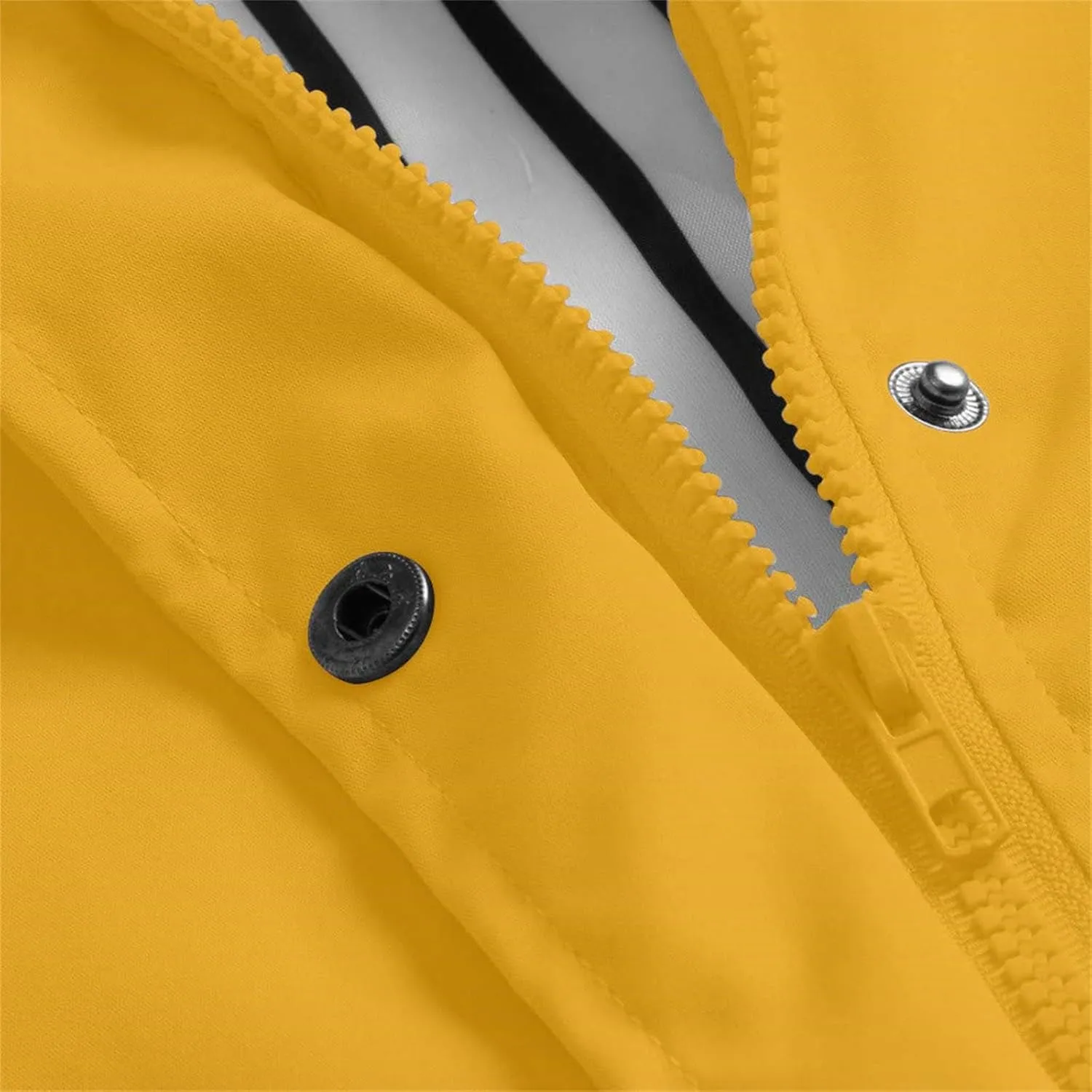 Canbebig Women Outdoor Jacket Windproof Waterproof Warm Rash Jacket Raincoat Light Hooded Coat Hiking Cycling Windbreaker