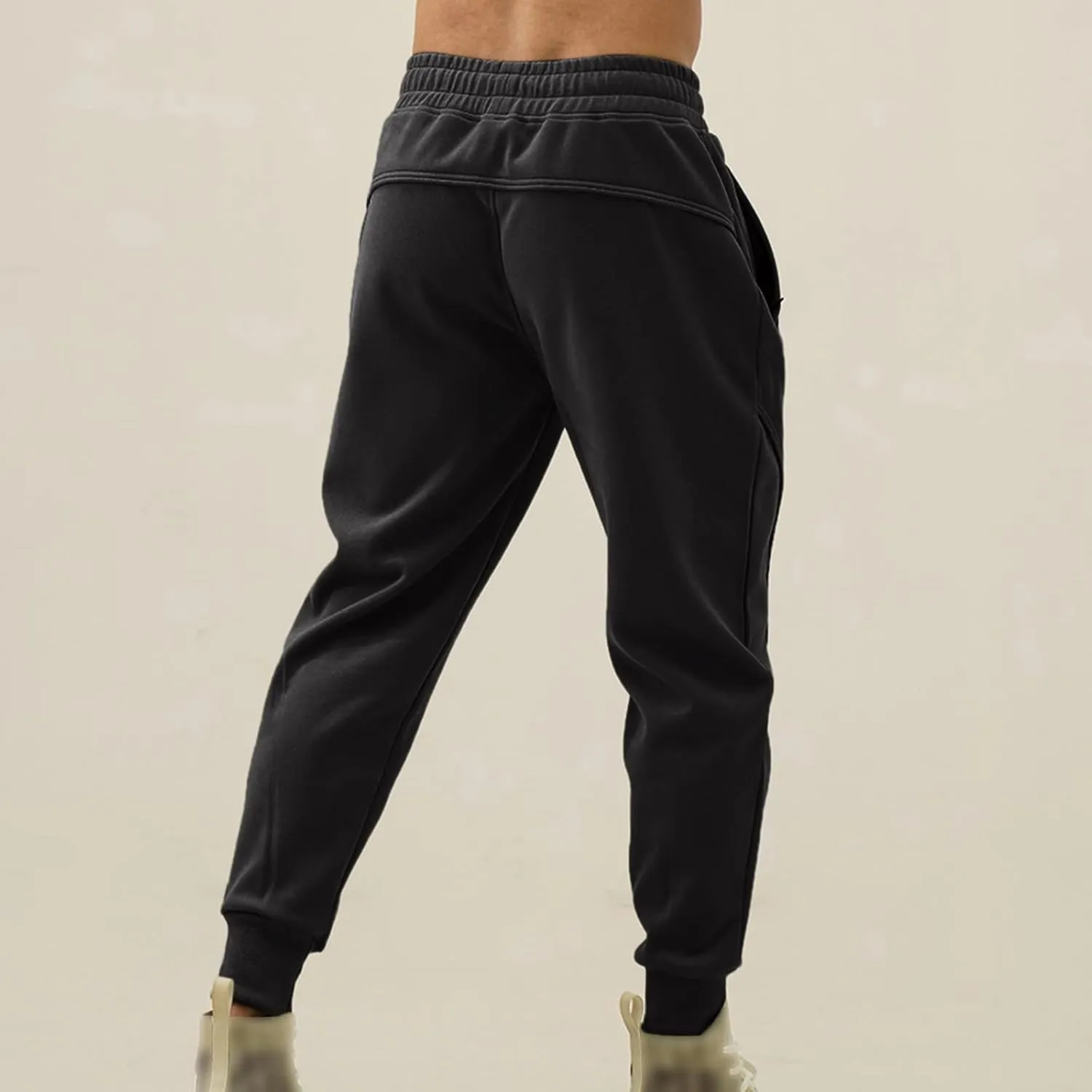 Cargo Pants for Men Big and Tall, 2023 Outdoor Autumn Men's Cargo Casual Pants Plain Color Joggers Men's Heavyweight