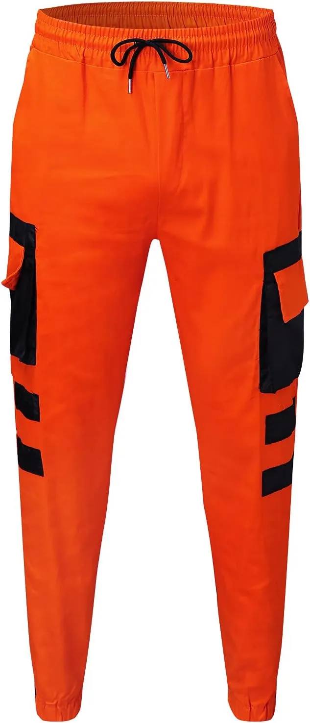 Cargo Pants for Men Big and Tall, Camouflage Pants Men's Sports Casual Jogging Trousers Lightweight Hiking Work Pants