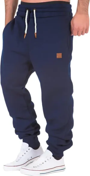 Cargo Sweatpants for Men Big and Tall with Zipper Fly Sweatpants for Men Lightweight Loose Fit Open Bottom Sweatpants