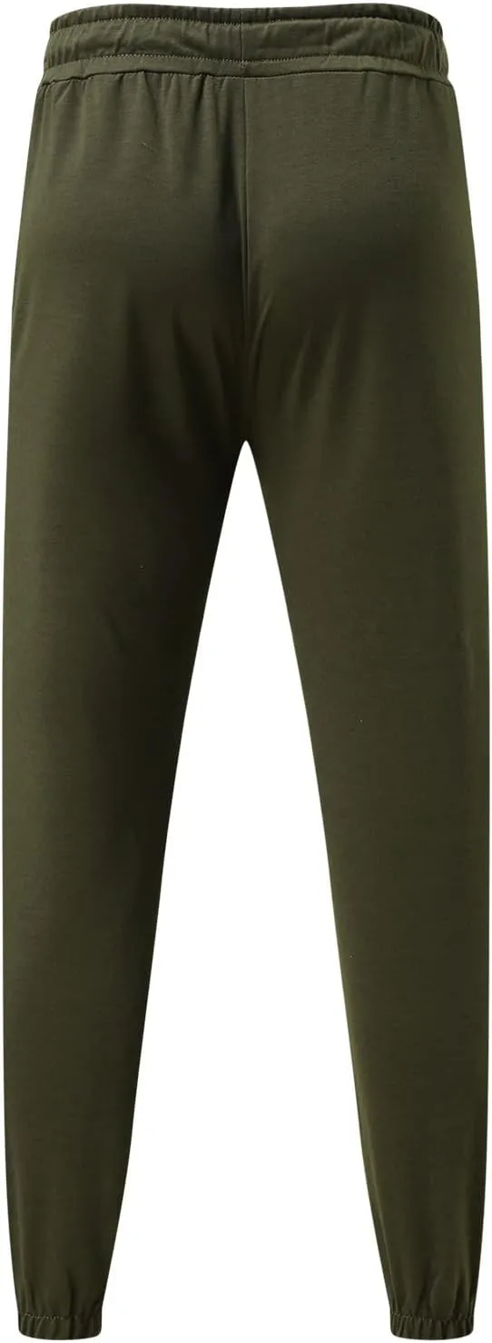 Cargo Sweatpants for Men Mens Lounge Pants for Men Baggy Men's Fleece Athletic Sweatpants Running Warm Slim Fit Baggy