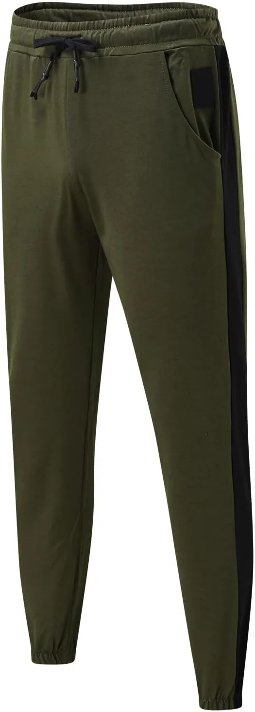 Cargo Sweatpants for Men Mens Lounge Pants for Men Baggy Men's Fleece Athletic Sweatpants Running Warm Slim Fit Baggy